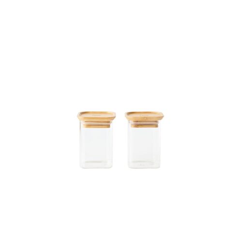 Set De 2 Boîtes À Épices Et Herbes Carrées - Xs