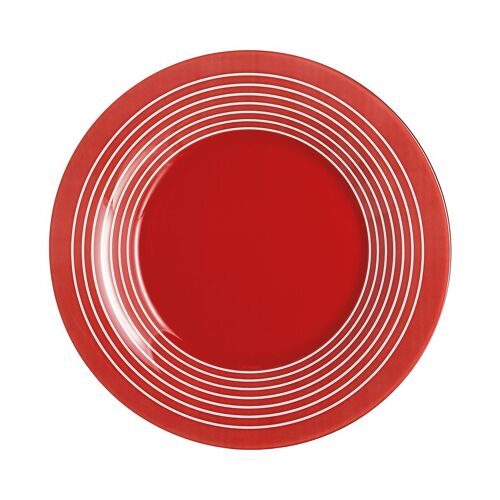 Assiette À Dessert Rouge 19.5 Cm