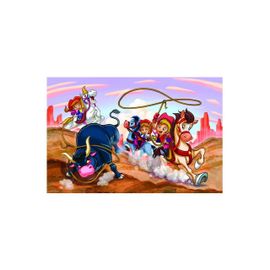 Puzzle Eurographics - Girl Power - Cowgirls, 100 Pièces