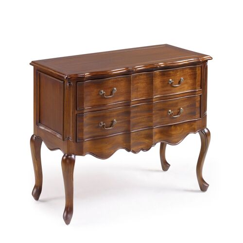 Commode en bois d'acajou marron L90