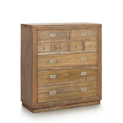 Commode en bois marron L100