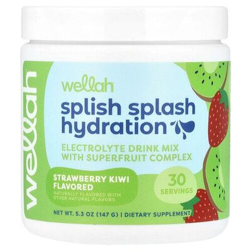 Wellah, Splish, Hydratation, Fraise Et Kiwi, 147 G 