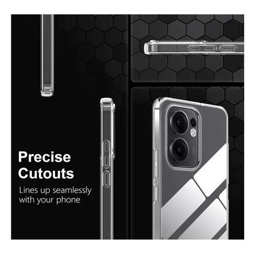 Coque Pour Oppo Reno 13 F Et 13 Fs 5g - Housse Etui Silicone Gel Fine + Film Ecran - Transparent Tpu