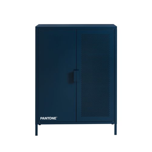 Buffet Métal Bleu Nuit H100cm