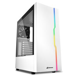 sharkoon boitier de la tour rgb slider