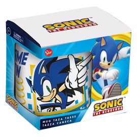 Storline Sonic The Hedgehog Umkarton Sonic Game On 325ml 6 Unites Tasse