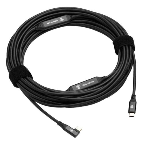 cobra tether cable usb c vers usb c 90 10 m