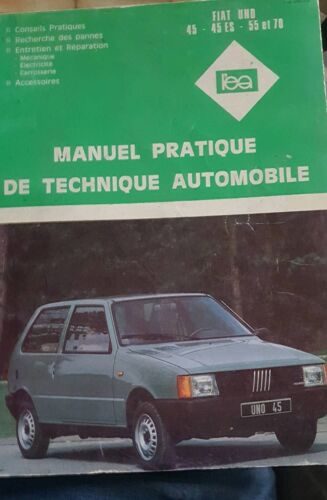 Manuel Pratique De Technique Automobile Fiat Uno