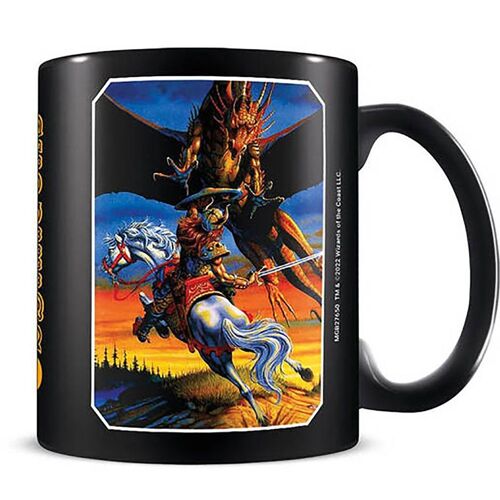 Pyramid International Tasse De Petit Dejeuner Noire Dragons Et Donjons De Chasseurs De Dragons