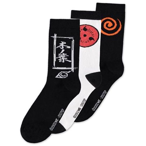 Difuzed Chaussettes Naruto Shippuden Sasuke Symbol