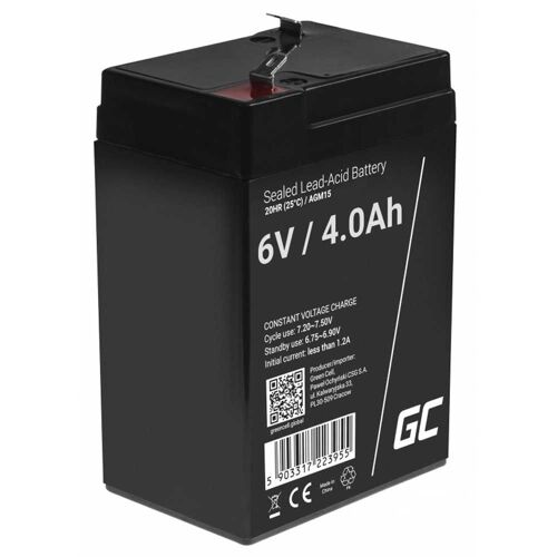 green cell batterie voiture agm13 6v 1.3ah