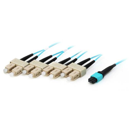 equip cable de fibre optique om4 mtp sc 7 m