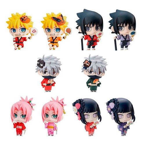 Megahouse Naruto Shippuden Petit Chara Land 10th Anniversary 10 Unites