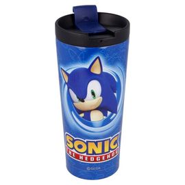 Stor Gobelet A Cafe En Acier Inoxydable Sonic The Hedgehog 425ml