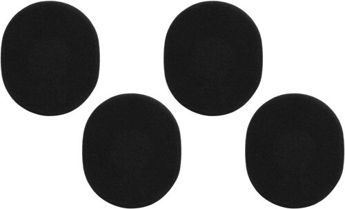 KAL-Paires De Coussinets D'Oreille De Casque De Remplacement Pour H800, Coussinets D'Oreille En Mousse Housse De Coussin D'Oreille Pour Gymnase, Entraînement, Aviation, Course