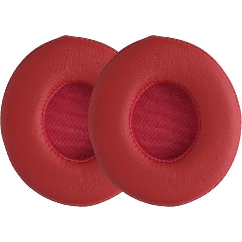 KALANKA-2X Coussinet Compatible avec Beats Solo 2 Wireless / 3 Coussinet - Coussinets en Mousse pour Casque Audio - Rouge
