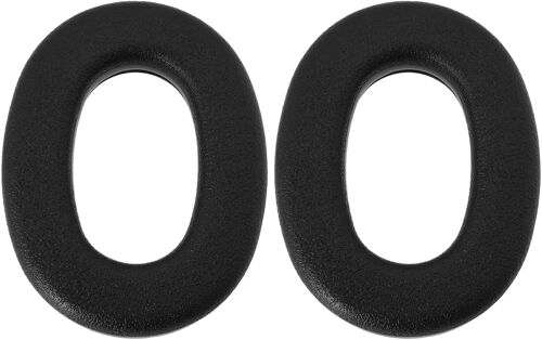 KAL-Paire De Cache-Oreilles En Éponge Pour Écouteurs Kit D'Hygiène Pour Écouteurs Cache-Oreilles En Pvc Compatible Avec 3M Peltor Optime Iii 103 X 80 X 17 Mm Noir
