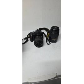Nikon D3100 14.2 Mpix + Objectif 18-55mm + Objectif 55-300mm - Noir