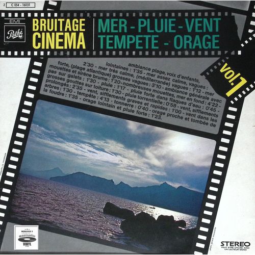 Bruitage Cinema - Mer - Pluie - Vent - Tempete - Orage