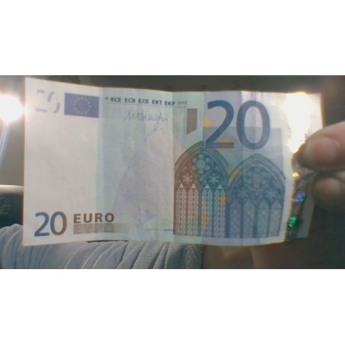 Billet 20€ France De 2002