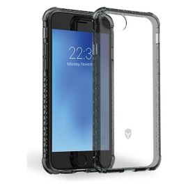Force Case Air - Coque De Protection Pour Téléphone Portable - Renforcé, Test De Chute À 2 M + Garantie À Vie - Alliage Polymère, Silicone Liquide - Contour Gris - Pour Apple Iphone 6, 7, 8, Se