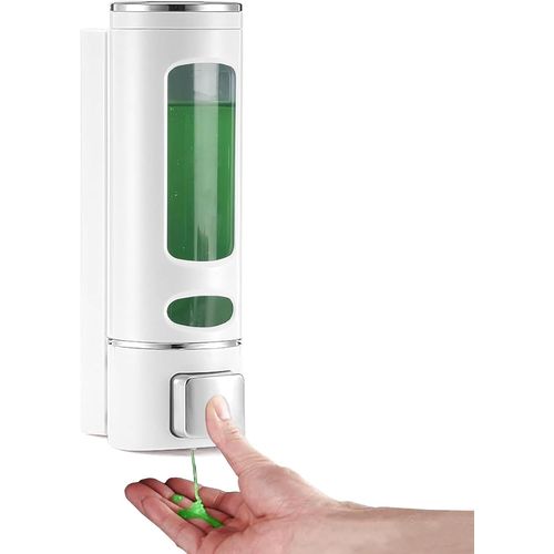 Senior-Distributeur De Savon Mural De 400 Ml Pour Salle De Bain, Shampooing Et Après-Shampoing, Gel Douche, Cuisine, Vaisselle, Savon, Récipient De Lavage Des Mains Pour La Maison, L'Hôtel, [L2597]