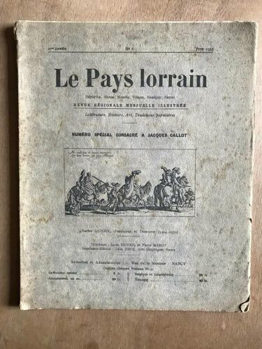 Le Pays Iorrain N°6 Juin 1935