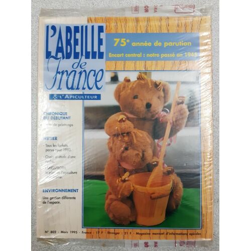 Revue L'abeille De France N° 802