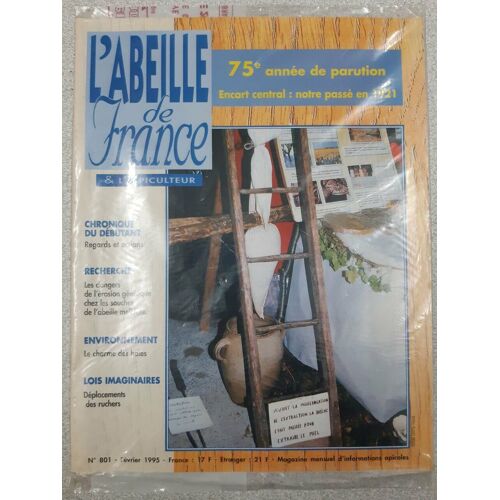 Revue L'abeille De France N° 801