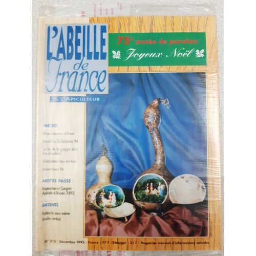 Revue L'abeille De France N° 810