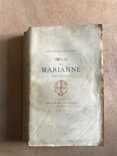 La Vie De Marianne Tome Deuxieme