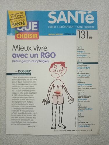 Que Choisir Santé N°131 Bis