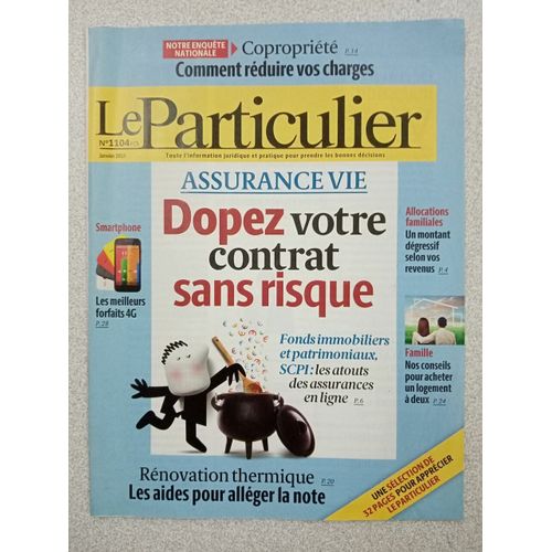 Magazine Le Particulier N° 1104