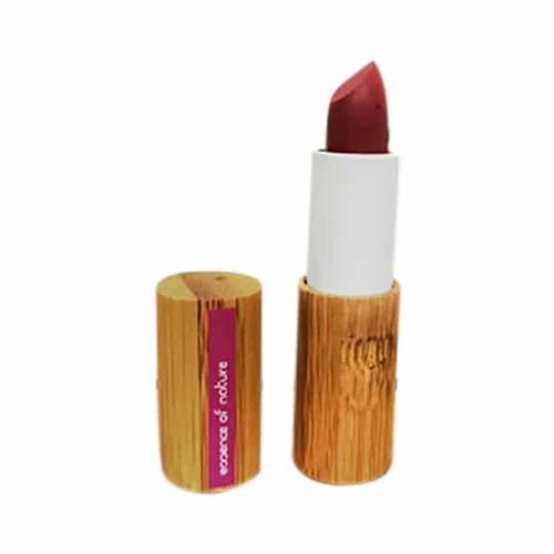 Zao Essence Of Nature - Recharge Rouge À Lèvres Classic 463 Rose Rouge Zao Certifié Bio, Formule 100% Naturelle, Vegan Et Rechargeable Recharge Rouge À Lèvres Classic Zao - 463 Rose Rouge - 3,5 Gr 4 G 