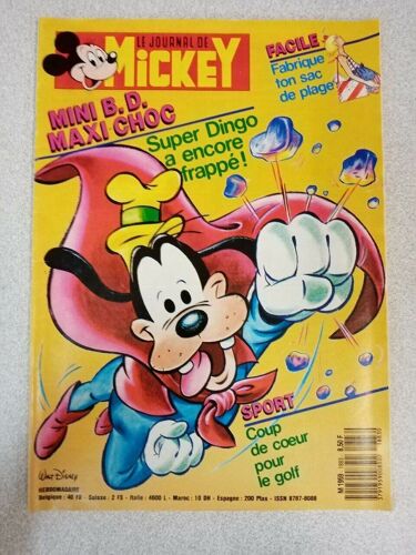 Le Journal De Mickey Nº 1883 / Juillet 1988