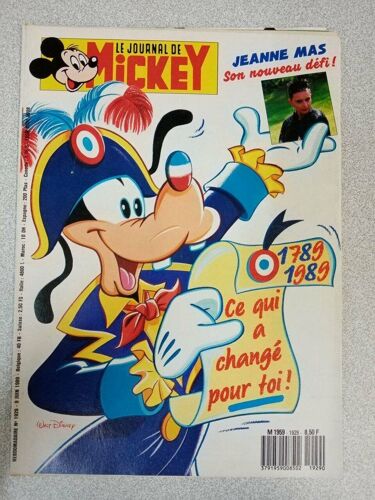 Le Journal De Mickey Nº 1929 / Juin 1989
