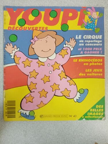Youpi Dècouvertes Nº40 / Janvier 1992