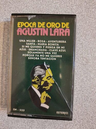 Cassette Audio - Epoca De Oro De Augustin Lara