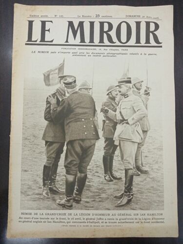 Journal Le Miroir N° 127 - 1916