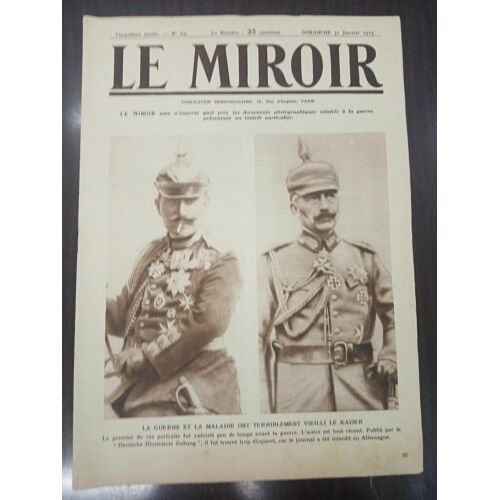 Journal Le Miroir N° 62 - 1915