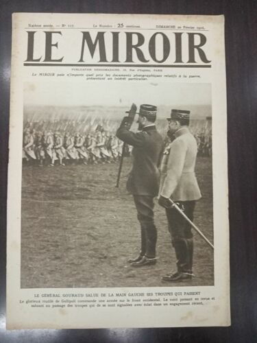 Journal Le Miroir N° 117 - 1916