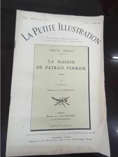 La Petite Illustration N° 190. La Maison De Patrice Perrier Ii