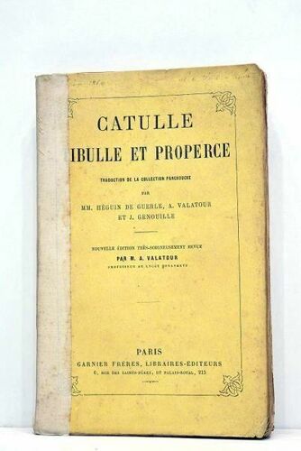 Cattule Tibbulle Et Properce