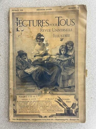 Lecture Pour Tous Février 1910