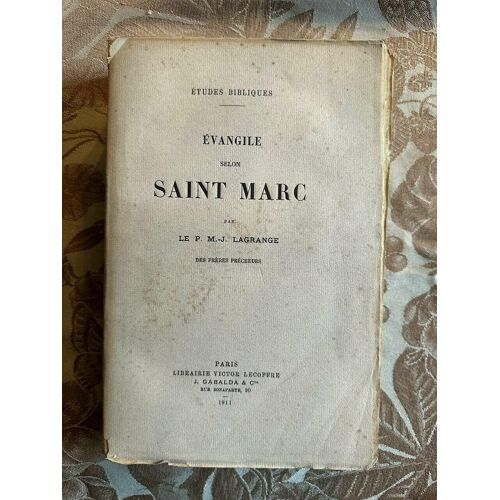 Évangile Selon Saint Marc