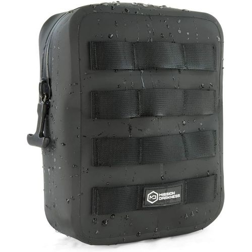 Kuwj-Dry Shield Molle Faraday Pouch (2nd Gen) // Waterproof & Submergible Dry Bag + Rf Shielding Liner. Signal Blocking, Anti-Tracking, Emp Shield, Data Privacy, Electronic Device Security