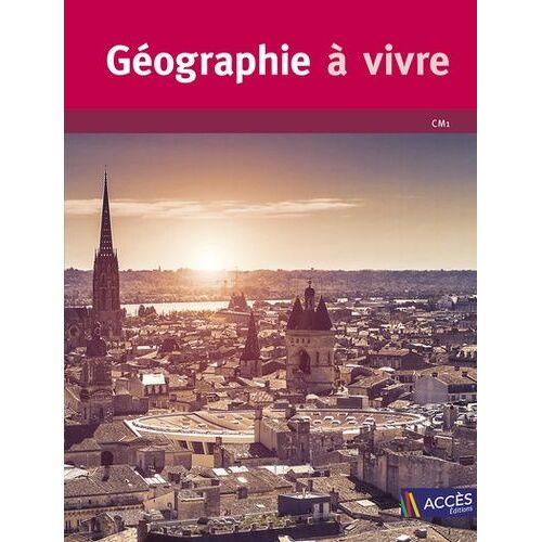 Géographie Cm1 Géographie À Vivre - Edition 2017