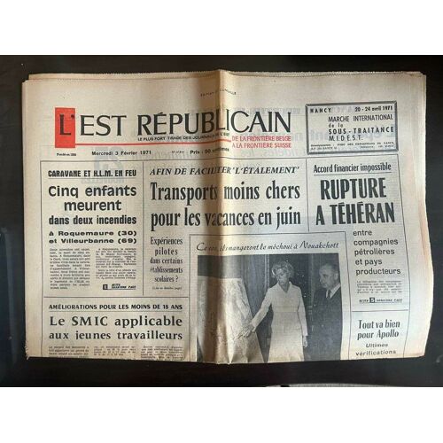 L'est Républicain Nº27814 / Février 1971