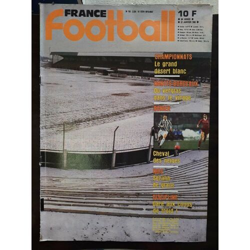 France Football / Janvier 1985