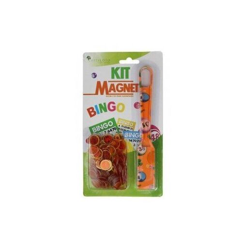 100 PCS Kit Bingo Magnétique, Jetons Loto avec bâton magnétique, jeu éducatif coloré pour enfants, familles et groupes. - Jeux - Jouets